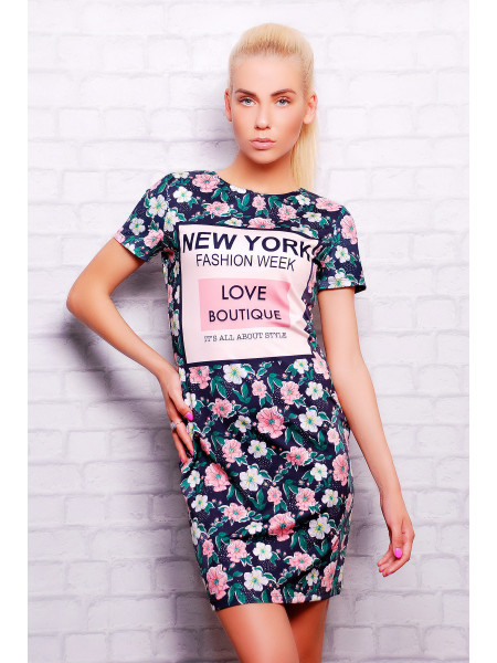 Нью-Йорк платье Лея-1 к/р