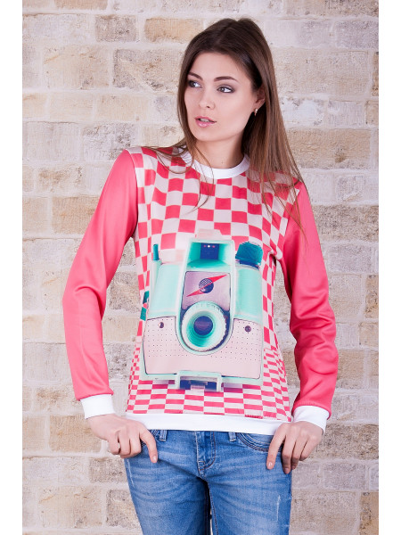 Ретрофото кофта Свитшот №1 (весна) д/р