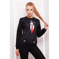 Обезьяна в галстуке кофта Свитшот №2Д д/р