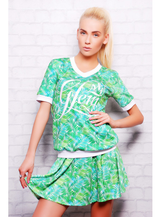 Glem тропики кофта Свитшот №1М (весна) к/р psФР-00001639_000009663