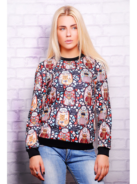 Cat days кофта Свитшот №1 (весна) д/р psФР-00001392_000010173