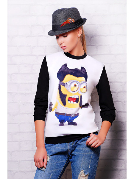 Миньон россомаха кофта Свитшот №2 (весна) д/р