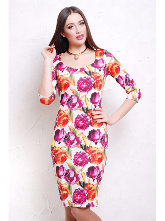 Пионы 1 платье Вики-Д д/р ps00-00000349_000016902