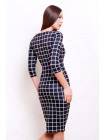 Клетка черная платье Лоя-1Ф д/р psФР-00002060_000014194