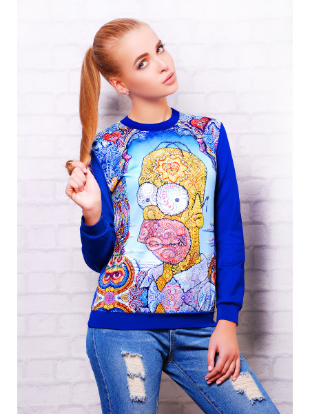 Simpsons кофта Свитшот №2 (весна) д/р