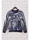 Зебра кофта Свитшот №3 (весна) д/р psФР-00001393_000006963