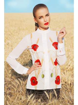Маки блуза Лекса 3Ш д/р