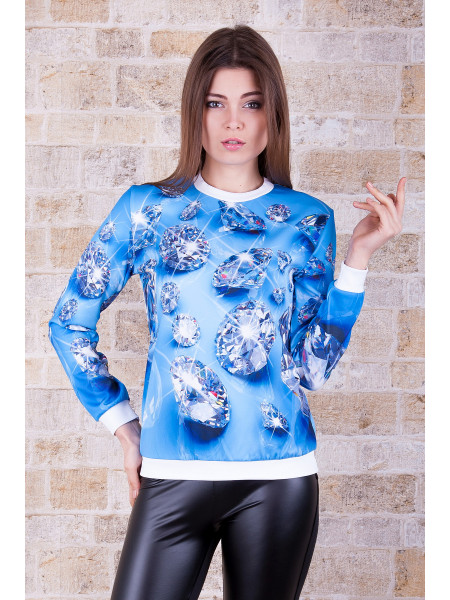 Diamonds кофта Свитшот №1 (весна) д/р