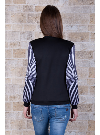 Зебра кофта Свитшот №3 (весна) д/р