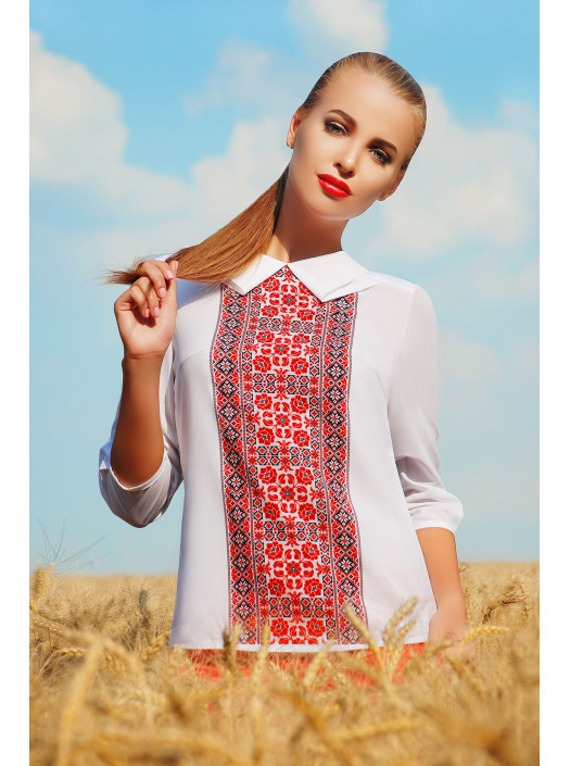 Вышиванка блуза Тамила2 д/р psФР-00001711_000010517