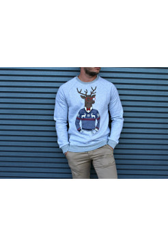 Свитшот HGLN утепленный с оленем