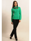 Блуза "Гретта" БЛ 29.1-55/15зеленый
