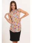 Блуза "Этно" БЛ 16.2-93/14цветочный принт