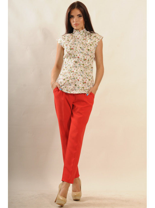 Рубашка "Этно" РУ 8.1-9/14белый принт