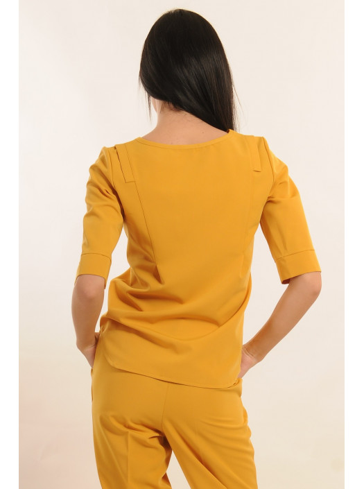 Блуза "Горчица" БЛ 5.1-78/15горчица