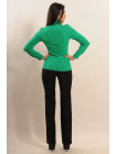 Блуза "Гретта" БЛ 29.1-55/15зеленый