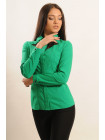 Блуза "Гретта" БЛ 29.1-55/15зеленый