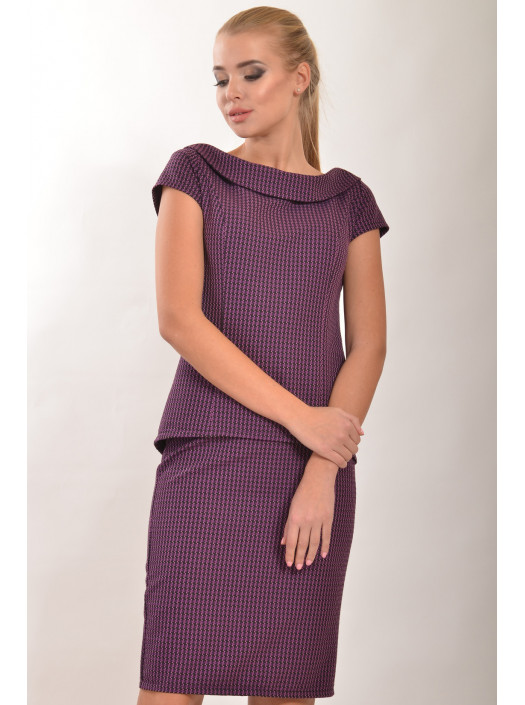 Блуза "Кеннеди" БЛ 6.2-04/15фиолет 