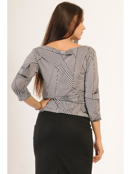 Блуза "Сити-Графика"