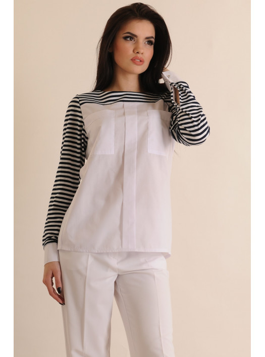 Блуза "Сиа" БЛ 15.1-27/16белый