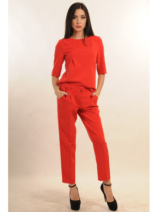 Брюки "Горчица" БР 5.1-79/15красный