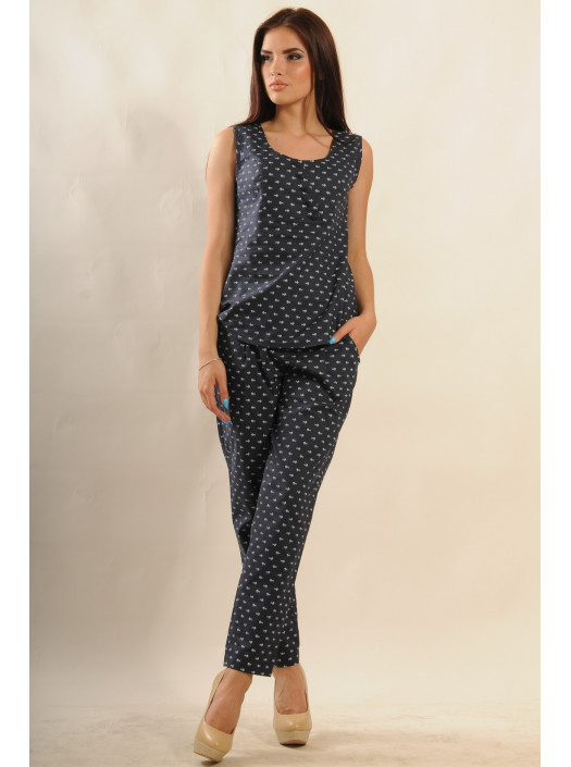 Брюки "Васаби" БР 9.2-38/16темно-синий