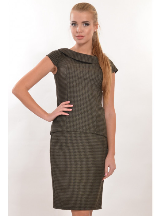 Юбка "Кеннеди" ЮБ 6.2-05/15хаки