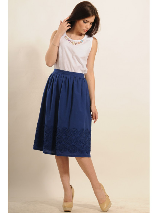 Юбка "Сержио" ЮБ 23.1-33/16темно-синий
