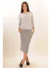 Юбка "Сити" ЮБ 1.1-07.1/14серый