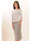Юбка "Сити" ЮБ 1.1-07.1/14серый