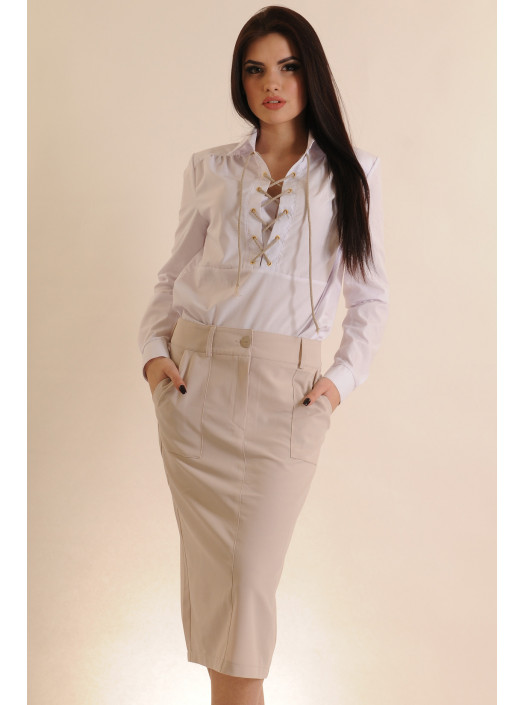 Юбка "Лика" ЮБ 5.1-21/16беж