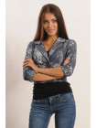 Жакет-болеро "Джинс" ЖК 9.2-04/14синий
