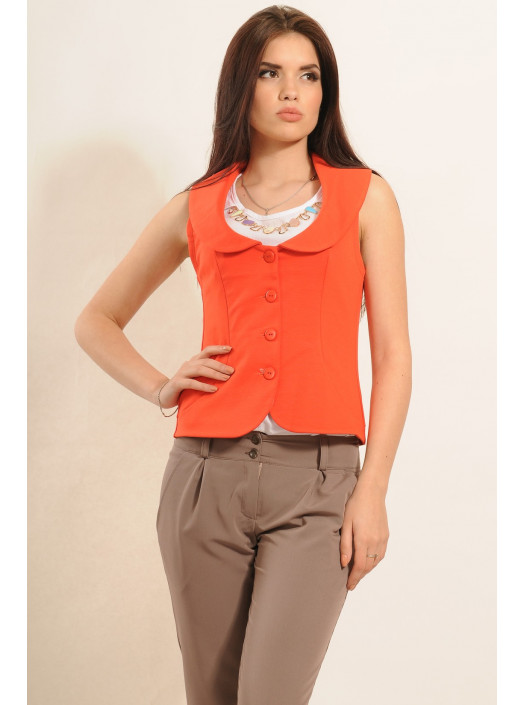 Жилет "Дама" ЖЛ 12.1-44/13оранж