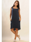 Сарафан "Доминика" СФ 16.2-64/15темно-синий