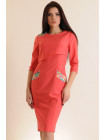Платье "Флорида" ПЛ 5.1-14/16коралл