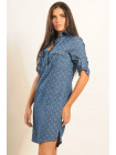 Платье "Тейли" ПЛ 33.2-22/16принт морской