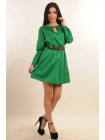 Платье "Кензо" ПЛ 9.1-74/15зеленый