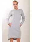 Платье "Йорк" ПЛ 32.1-01/15серый меланж 