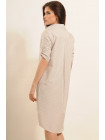 Платье-рубашка "Дакота" ПЛ 15.2-11/16беж