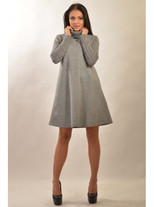 Платье "Аква-Зима" ПЛ 3.1-34/14серый