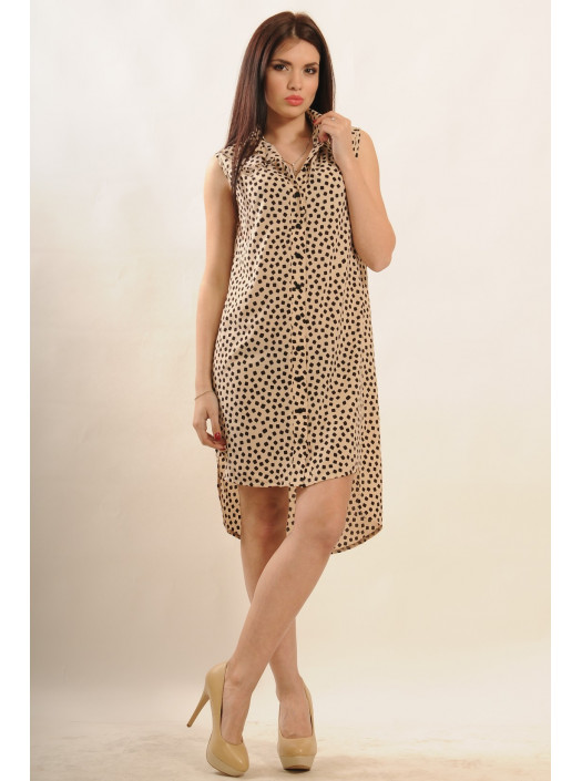 Платье-рубашка "Лео" ПЛ 10.2-11/16беж