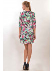 Платье "Волна" ПЛ 18.2-65/14цветочный принт