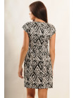 Платье "Фортуна" ПЛ 9.2-92/14черно-белый