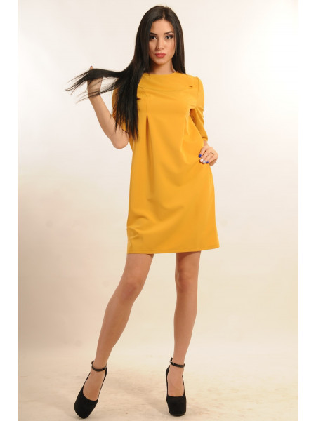 Платье "Горчица"