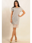 Платье "Хлоя" ПЛ 34.1-40/16серый меланж