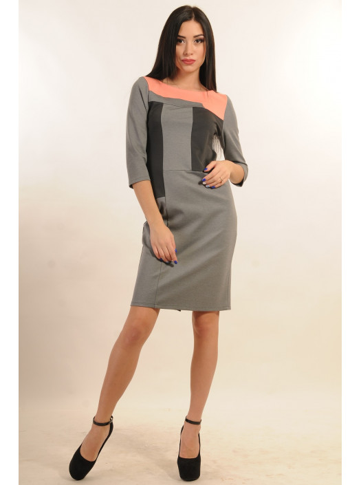 Платье "Пэчворк" ПЛ 12.1-80/15розовый