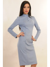 Платье "Скай" ПЛ 12.1-96/15голубой меланж