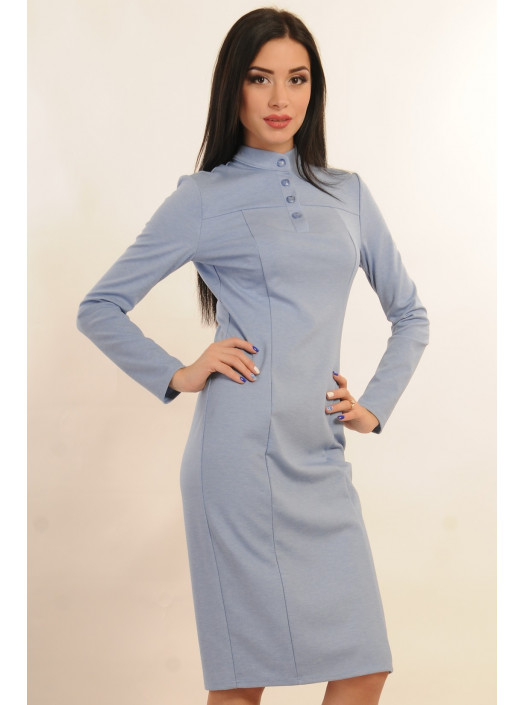 Платье "Скай" ПЛ 12.1-96/15голубой меланж