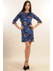 Платье "Волна" ПЛ 18.2-65/14синий
