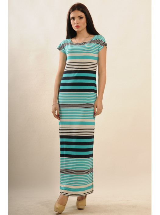 Платье "Радуга" макси ПЛ 4.2-54/15бриз